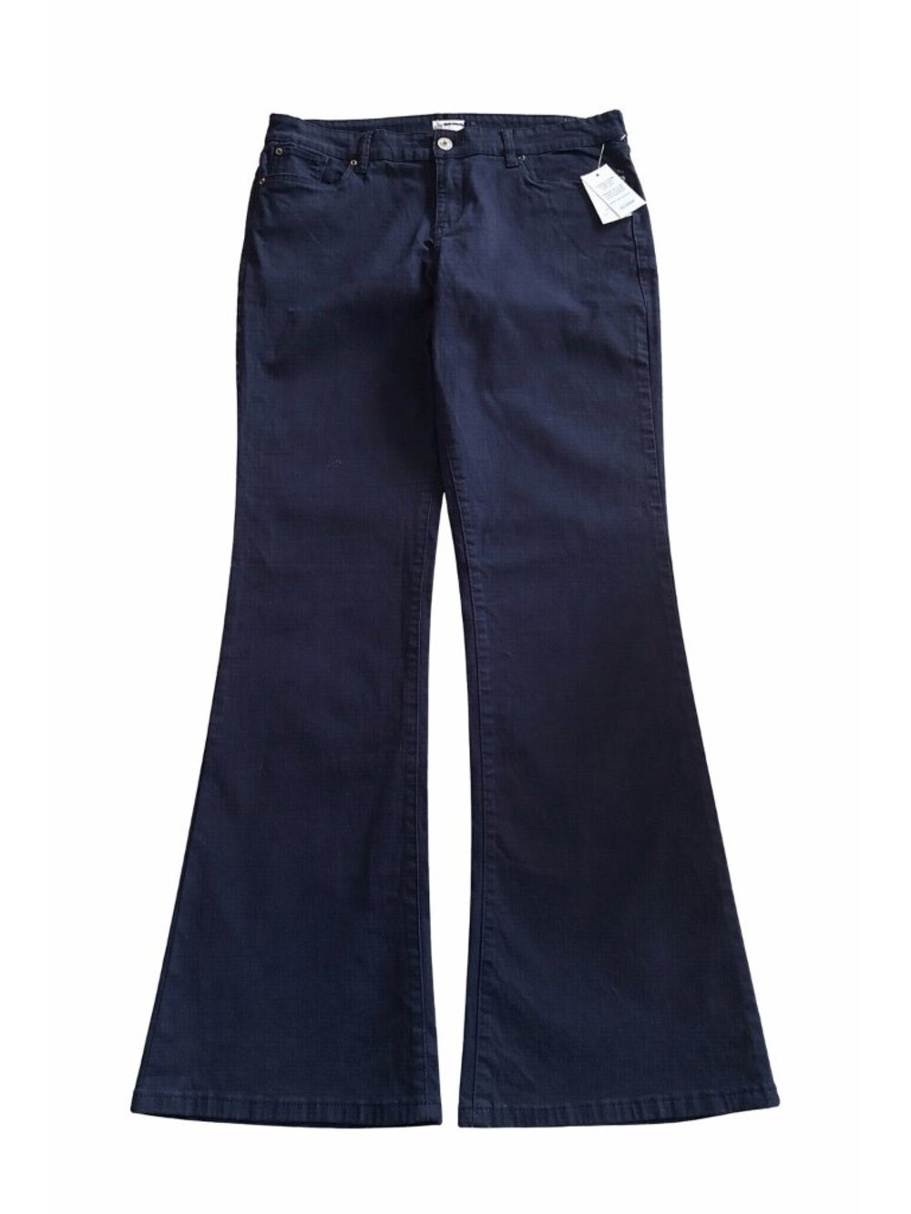 STS Blue Women Mid Rise Mandy Boot Cut Jeans Charcoal Grey Size 33 new